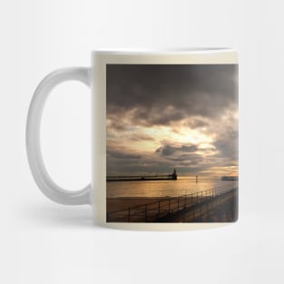 January sunrise in Northumberland Mug